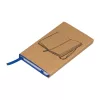 A6 jegyzetfüzet könyvjelzővel (Kék)