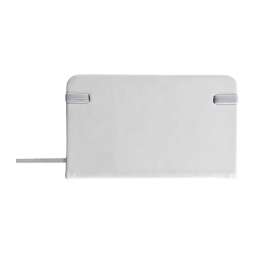 A6 jegyzetfüzet könyvjelzővel (Fehér)