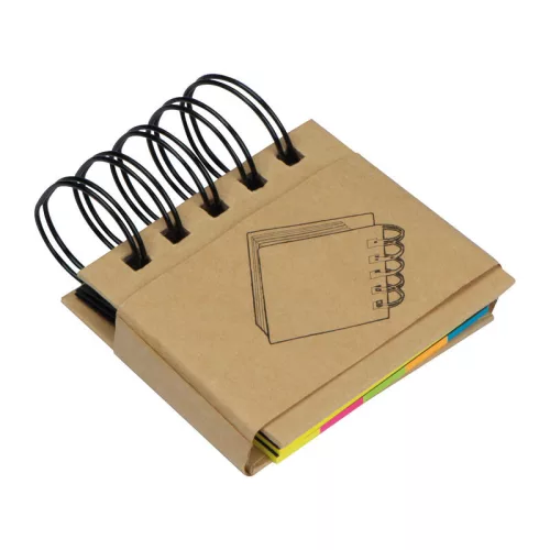 Kis gyűrűs jelölő- és jegyzettömb