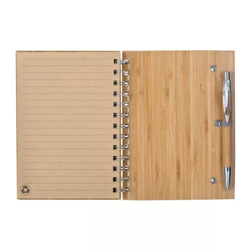 A5 bambusz borítós jegyzetfüzet 