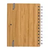 A5 bambusz borítós jegyzetfüzet 