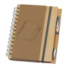 A5 bambusz borítós jegyzetfüzet 