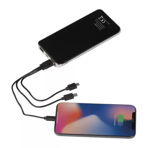 8000 mAh powerbank és vezeték nélküli töltő