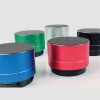 Alumínium bluetooth hangszóró (ø 7 × 5 cm, Piros)