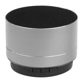 Alumínium bluetooth hangszóró (ø 7 × 5 cm, Szürke)