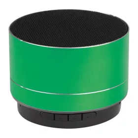 Alumínium bluetooth hangszóró (ø 7 × 5 cm, Zöld)