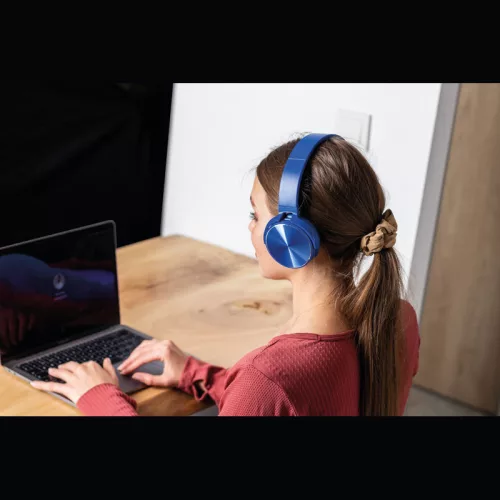 Bluetooth fejhallgató (Kék)