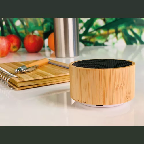 Bambusz bluetooth hangszóró