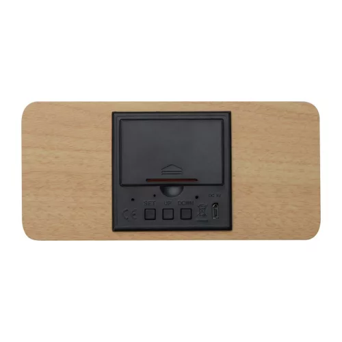 Vezeték nélküli töltő asztali órával