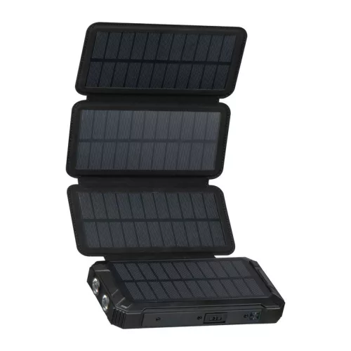 20000 mAh napelemes powerbank