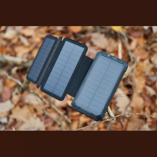 20000 mAh napelemes powerbank