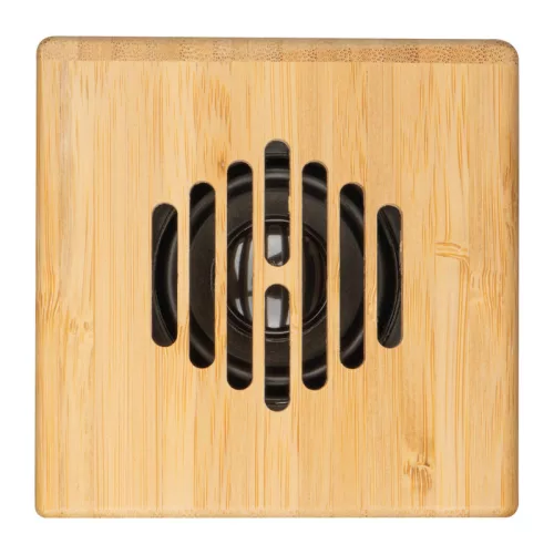 Bambusz hangszóró és vezetéknélküli töltő