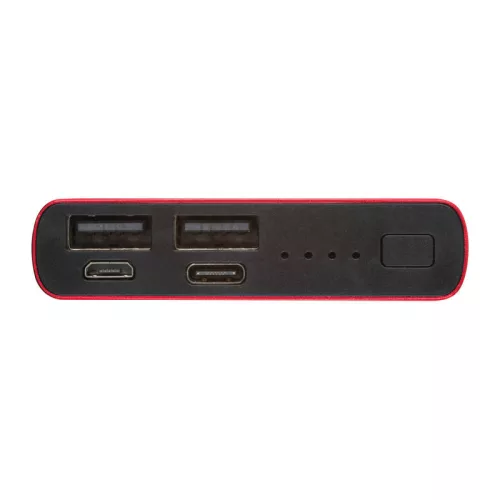 10000 mAh powerbank (Piros)