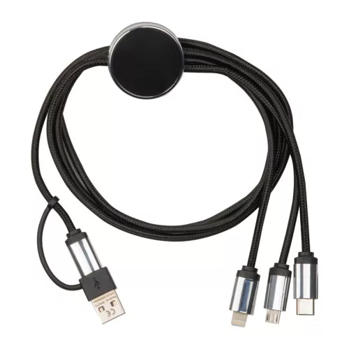 5 az 1-ben USB LED töltőkábel 