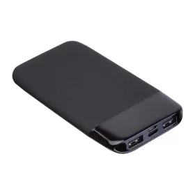 8000 mAh powerbank világító logóval