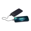 8000 mAh powerbank világító logóval