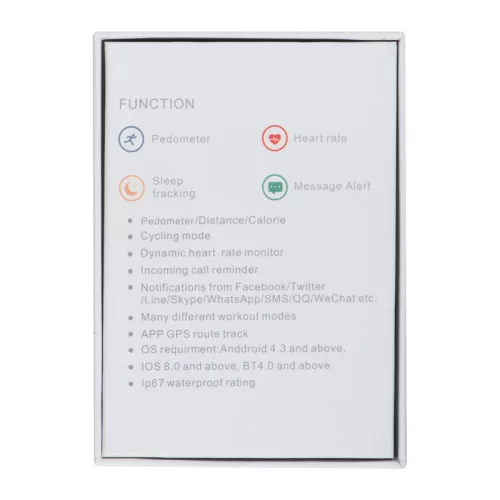 Okos fitness karkötő