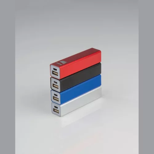 2200 mAh powerbank fémből (Kék)