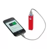 2200 mAh powerbank fémből (Piros)