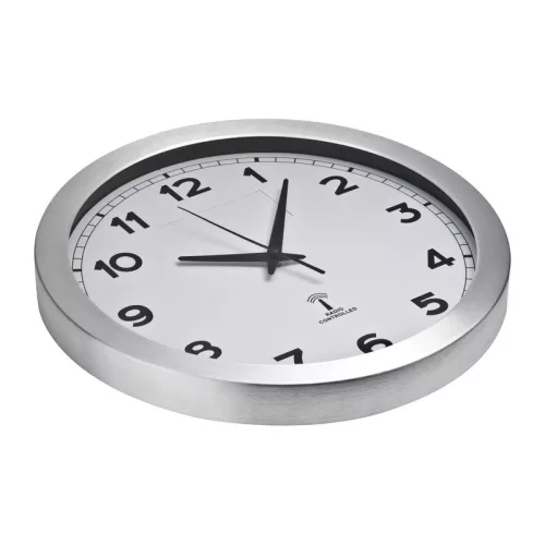 Rádióvezérlésű fém falióra