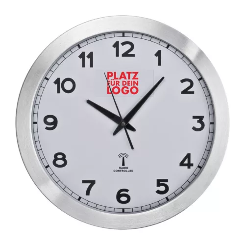 Rádióvezérlésű fém falióra