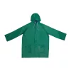 Kétszínű kifordítható esőkabát (XL, Zöld/Kék)