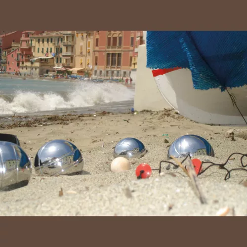 Petanque 6 acélgolyóval