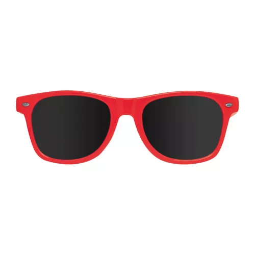 "Nerd look" napszemüveg (Piros)