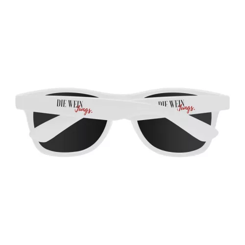 "Nerd look" napszemüveg (Fehér)