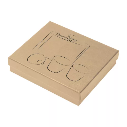 Flaska 2 db kupicával, 178 ml + 2 × 45ml