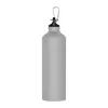 Alumínium ivópalack karabinerrel, 800 ml (ø 7,3 × 24,5 cm, Szürke)
