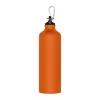 Alumínium ivópalack karabinerrel, 800 ml (ø 7,3 × 24,5 cm, Narancssárga)
