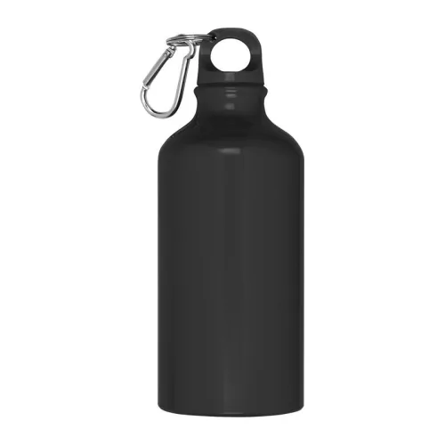 Alumínium ivópalack, 500 ml (ø 7,3 × 19 cm, Fekete)