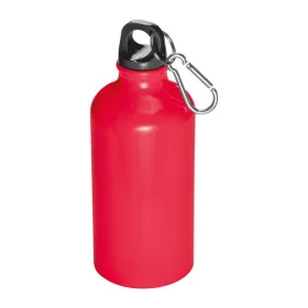 Alumínium ivópalack, 500 ml (ø 7,3 × 19 cm, Piros)