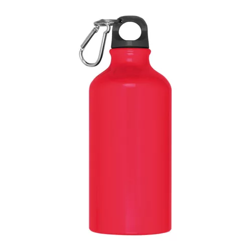 Alumínium ivópalack, 500 ml (ø 7,3 × 19 cm, Piros)