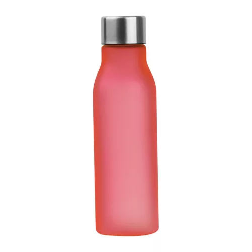 Műanyag ivópalack, 550 ml (ø 6,5 × 23 cm, Piros)