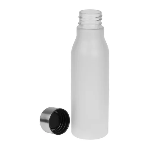 Műanyag ivópalack, 550 ml (ø 6,5 × 23 cm, Áttetsző)