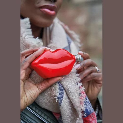 Ajak formájú flaska, 178 ml