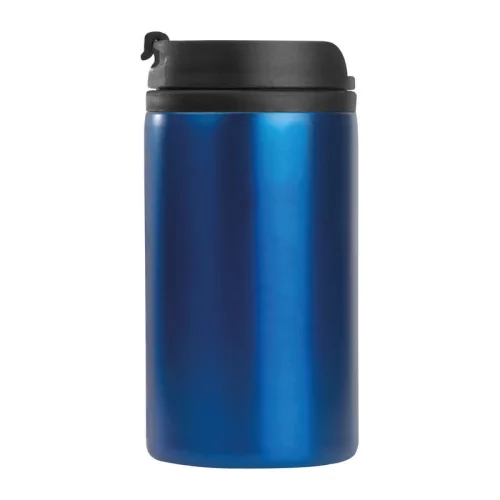 Fém utazó pohár, 250 ml (ø 7 × 14 cm, Kék)