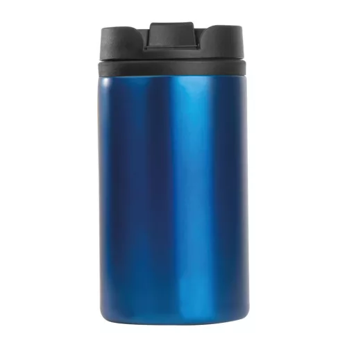 Fém utazó pohár, 250 ml (ø 7 × 14 cm, Kék)