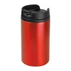 Fém utazó pohár, 250 ml (ø 7 × 14 cm, Piros)