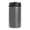 Fém utazó pohár, 250 ml (ø 7 × 14 cm, Szürke)