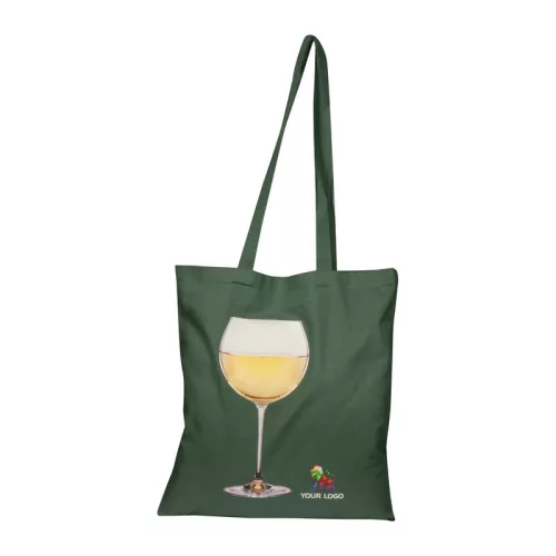 Hosszúfülű vászontáska (Sötétzöld)