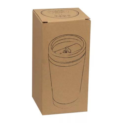 Bambusz termoszbögre, 400 ml