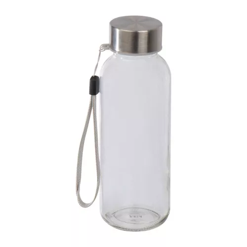 Ivópalack neoprén tokban, 300 ml (ø 5,8 × 17,2 cm, Fekete)