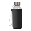 Ivópalack neoprén tokban, 300 ml (ø 5,8 × 17,2 cm, Fekete)