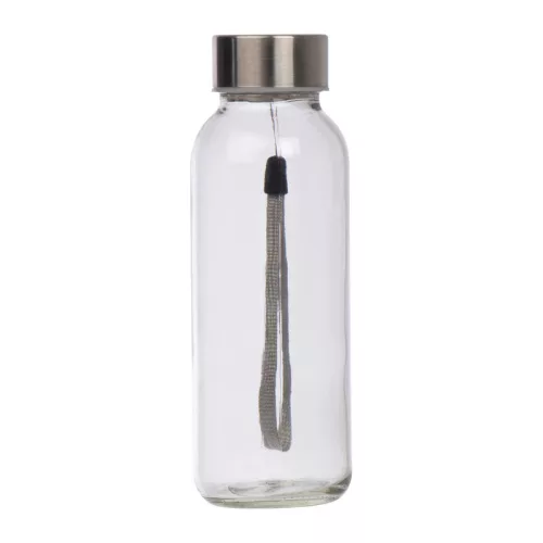 Ivópalack neoprén tokban, 300 ml (ø 5,8 × 17,2 cm, Fekete)