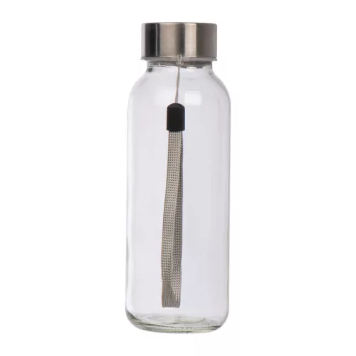Ivópalack neoprén tokban, 300 ml (ø 5,8 × 17,2 cm, Fekete)