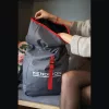 Hátizsák színes kiegészítőkkel (Piros)