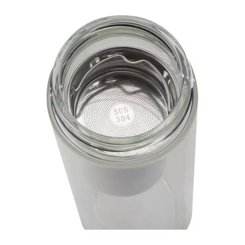 Üveg termosz, 420 ml